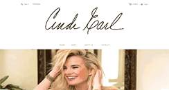 Desktop Screenshot of cindiearl.com